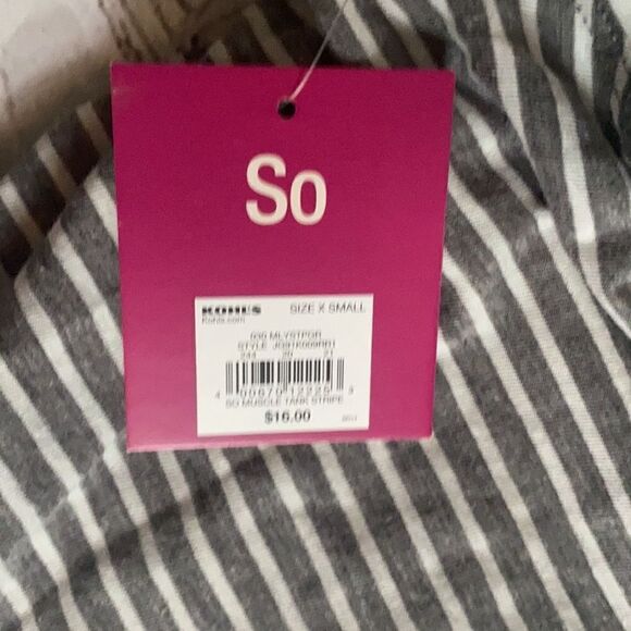 NWT So Tank Top  - Picture 4 of 4